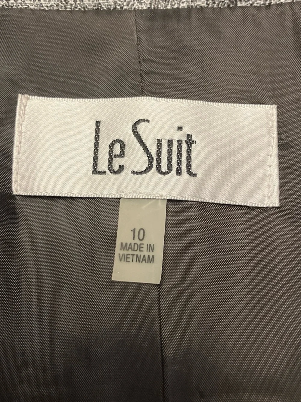 Le Suit structured tweed